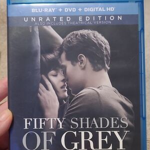Universal Fifty Shades of Grey Blu-ray - Blue and Gray